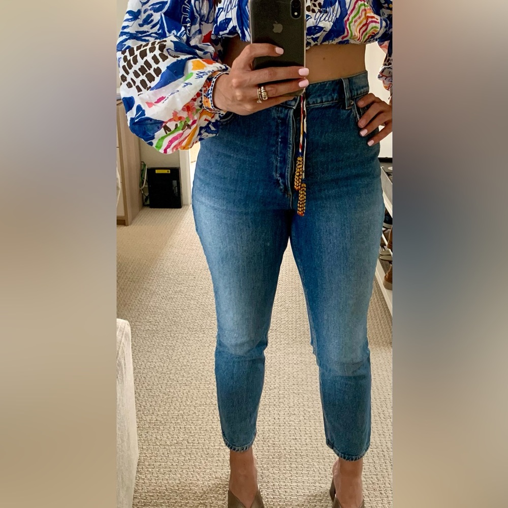 Denim pants size 8